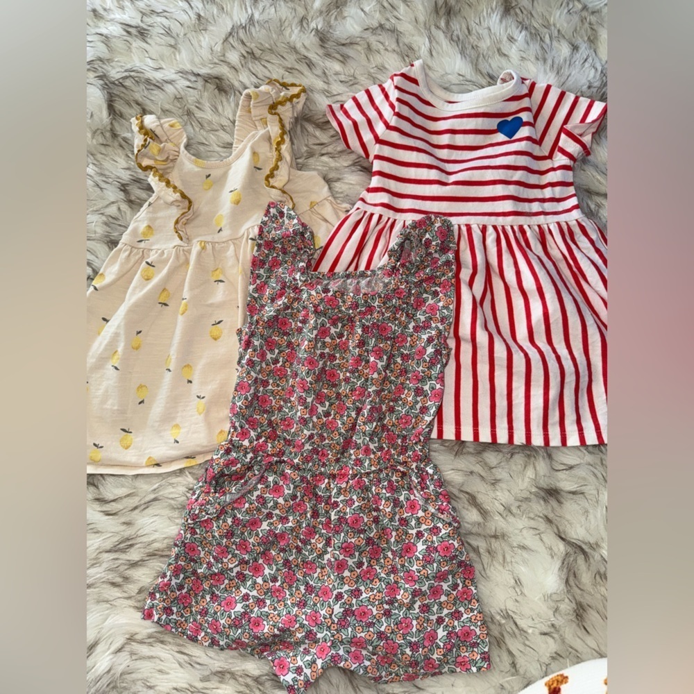 Calvin Klein, carters, Pekkle, RZ baby girl outfit lot size 18 months - Picture 8 of 11